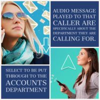 With Queue Messaging Callers Hear Only What Interests Them